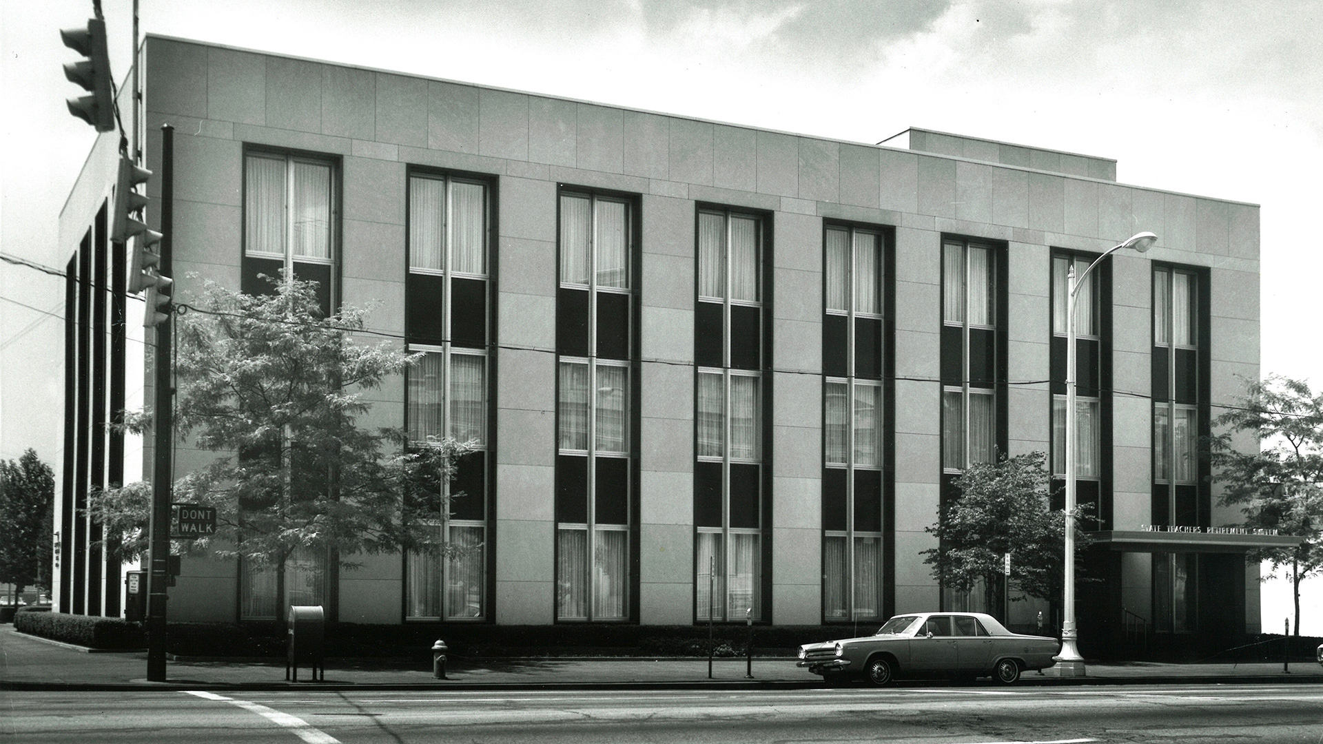 The STRS Ohio building in 1961.