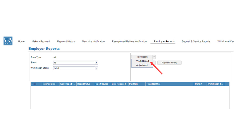 Screenshot of the employer website enhancements.